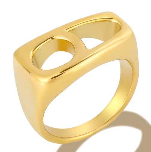 Aether Loop Ring- Farsi ha letter
