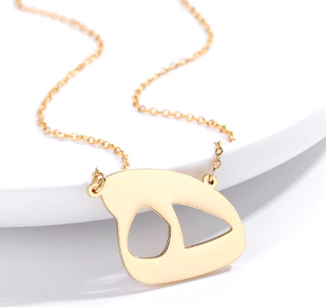 Custom Farsi/Persian Letter Necklace – Personalized Stainless Steel Pendant, Gold Jewelry for Women, Elegant Gift