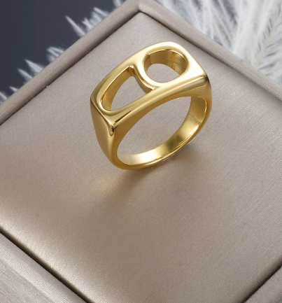 Aether Loop Ring- Farsi ha letter