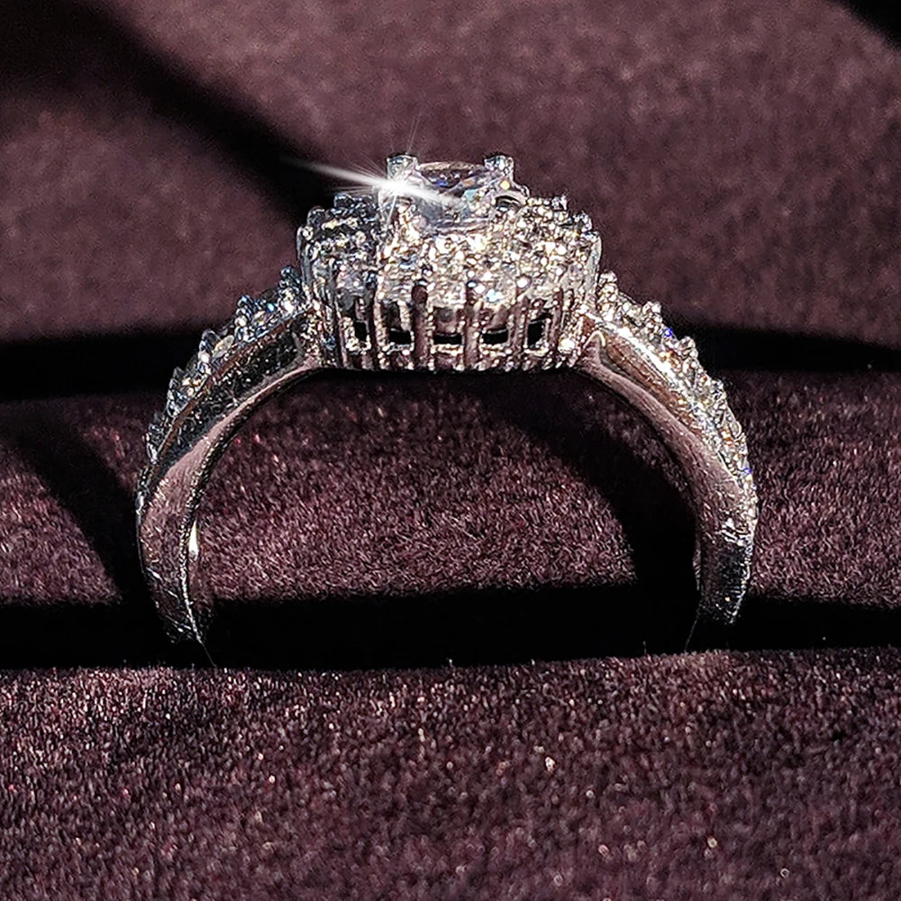 New Luxury Wedding Ring for Women Big Gift for Ladies Love Wholesale Lots Bulk Jewelry R783