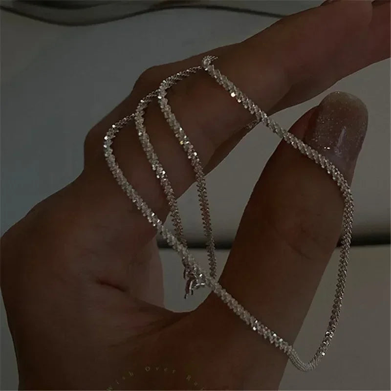 Подвеска На Шею Popular Necklace For Women Clavicle Chain Choker Fashion Jewelry Accessories Wedding Party Birthday Gift Pendant