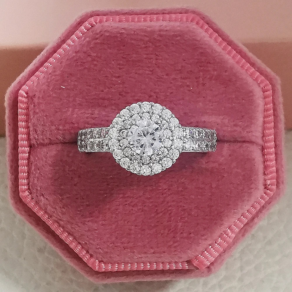 New Luxury Wedding Ring for Women Big Gift for Ladies Love Wholesale Lots Bulk Jewelry R783