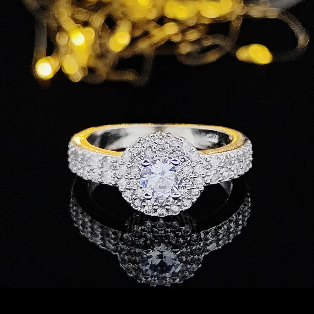 New Luxury Wedding Ring for Women Big Gift for Ladies Love Wholesale Lots Bulk Jewelry R783